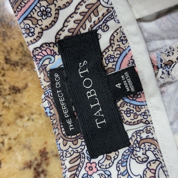 Talbots Perfect Crop Pant - Picture 4 of 4